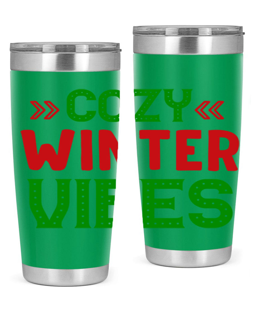 Cozy Winter Vibes 72#- winter- Tumbler