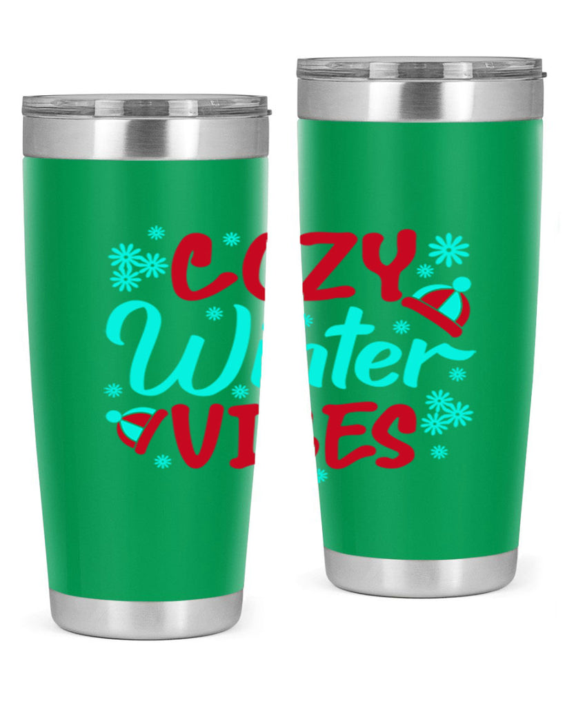 Cozy Winter Vibes Winter 83#- winter- Tumbler