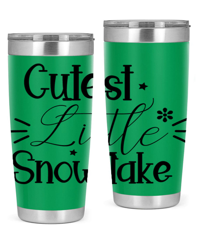 Cutest Little Snowflake90#- winter- Tumbler