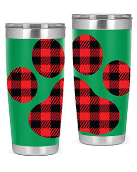 Dog Paw Style 94#- dog- Tumbler