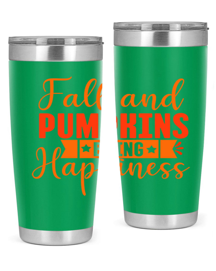 Fall And Pumpkins Bring Happiness Design 84#- fall- Tumbler