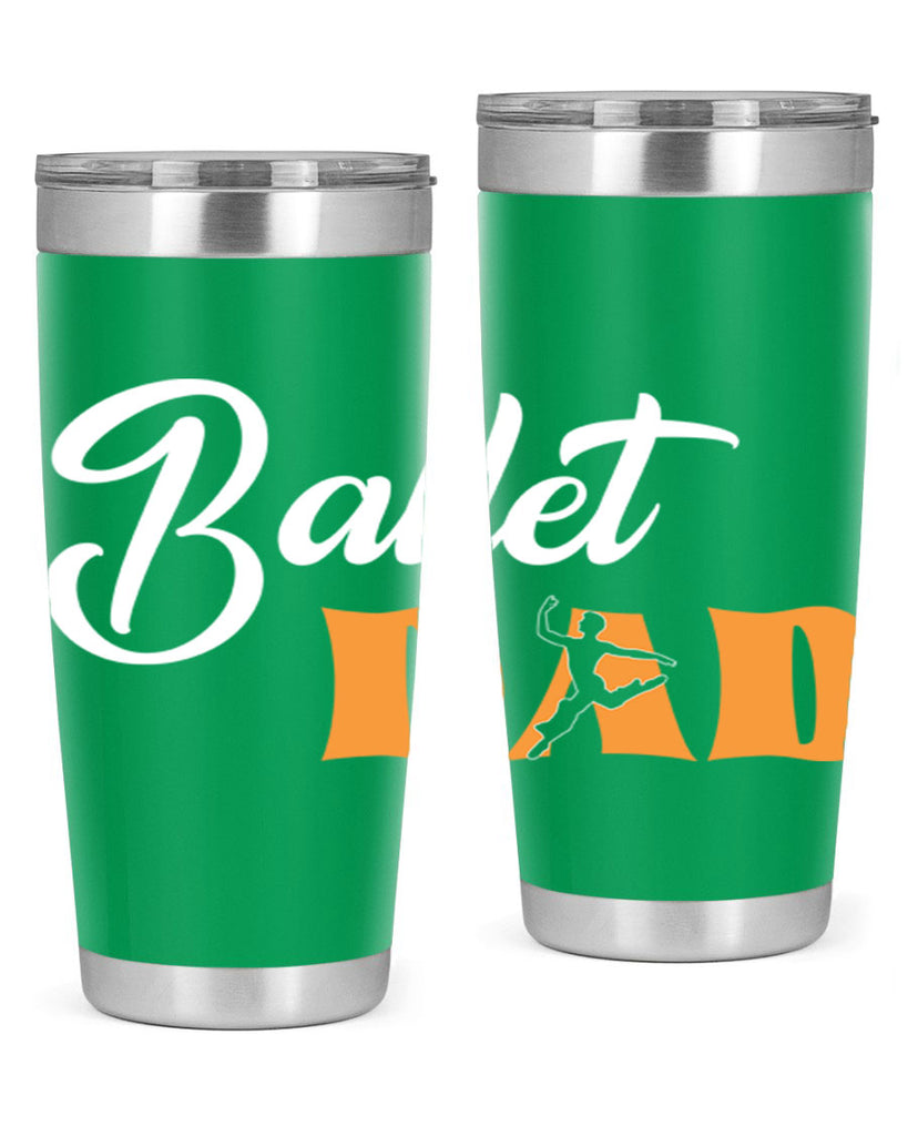 Fitted Dance Dad Ballet SVG Ballet 39#- ballet- Tumbler