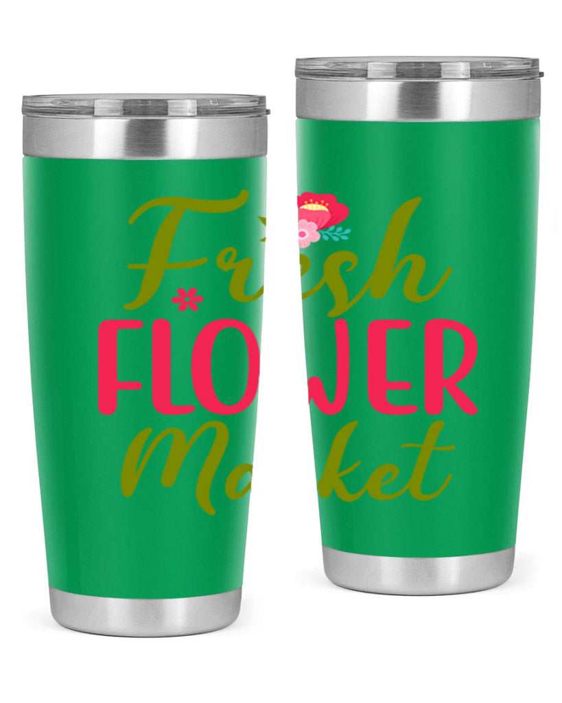 Fresh Flower Market 144#- spring- Tumbler