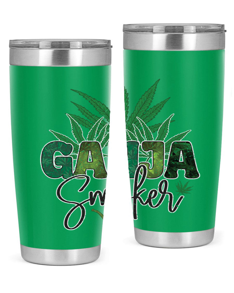 Ganja Smoker Sublimation 89#- marijuana- Tumbler