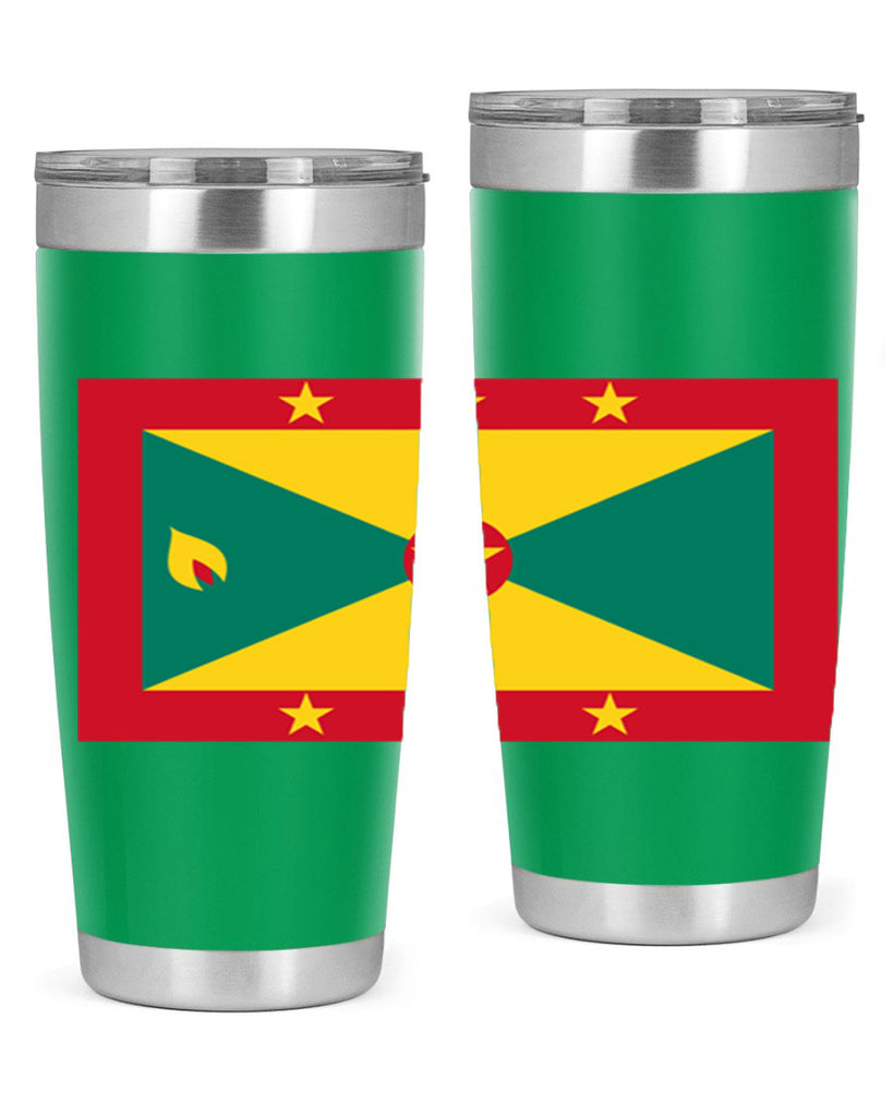 Grenada 130#- world flags- Tumbler