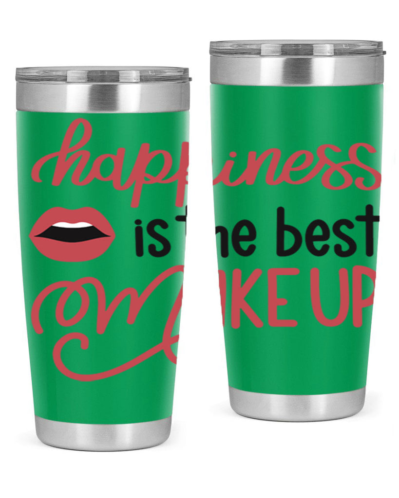 Happiness is the Best Makeup Style 94#- make up- Tumbler