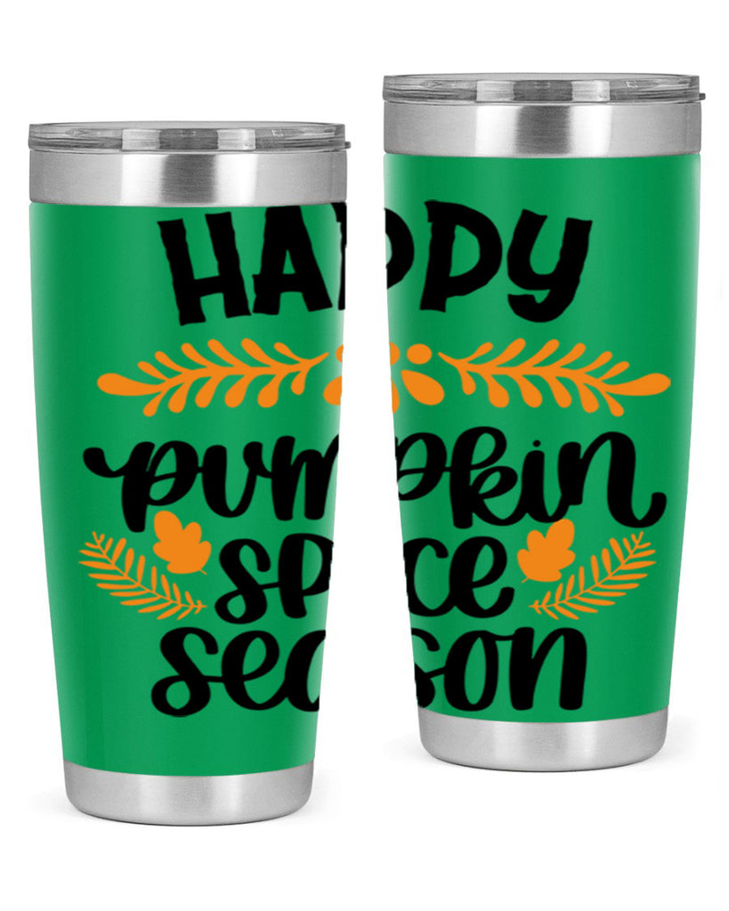 Happy Pumpkin Spice Season 492#- fall- Tumbler