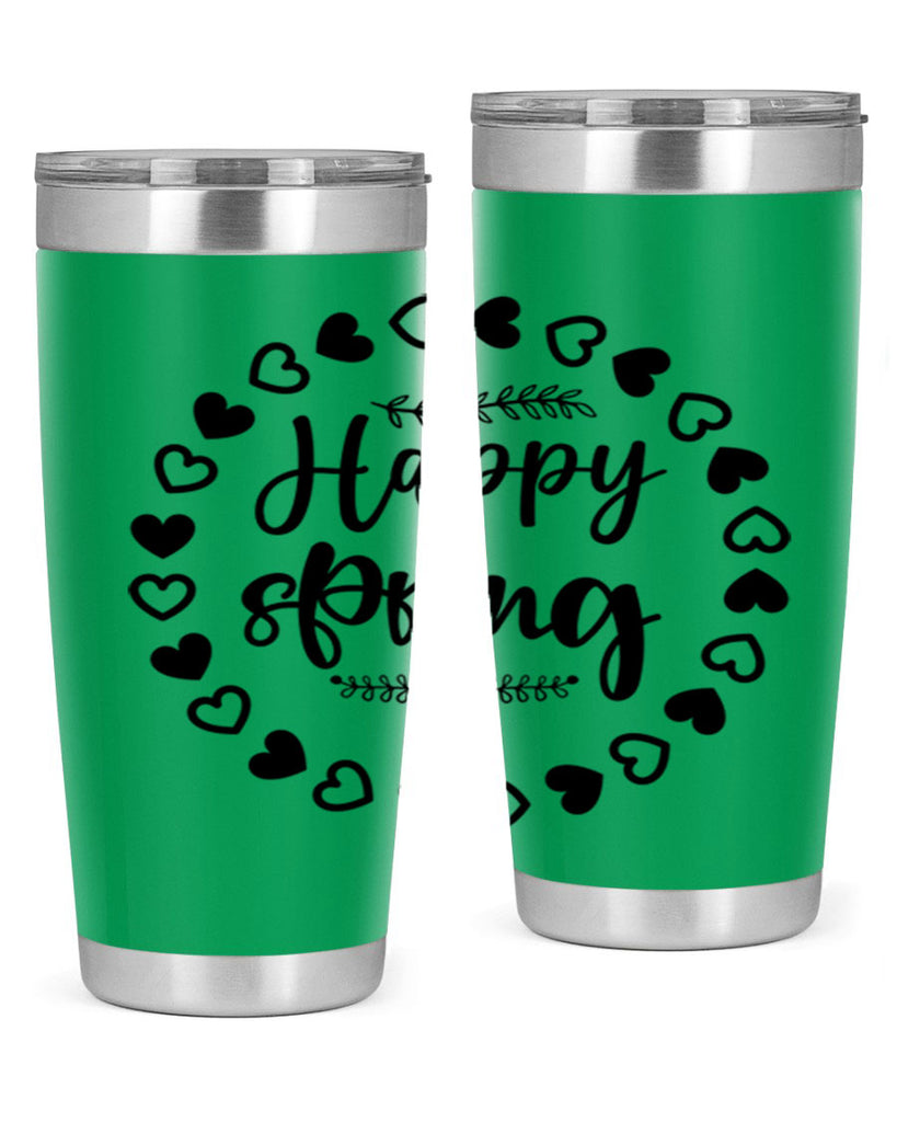 Happy Spring 174#- spring- Tumbler