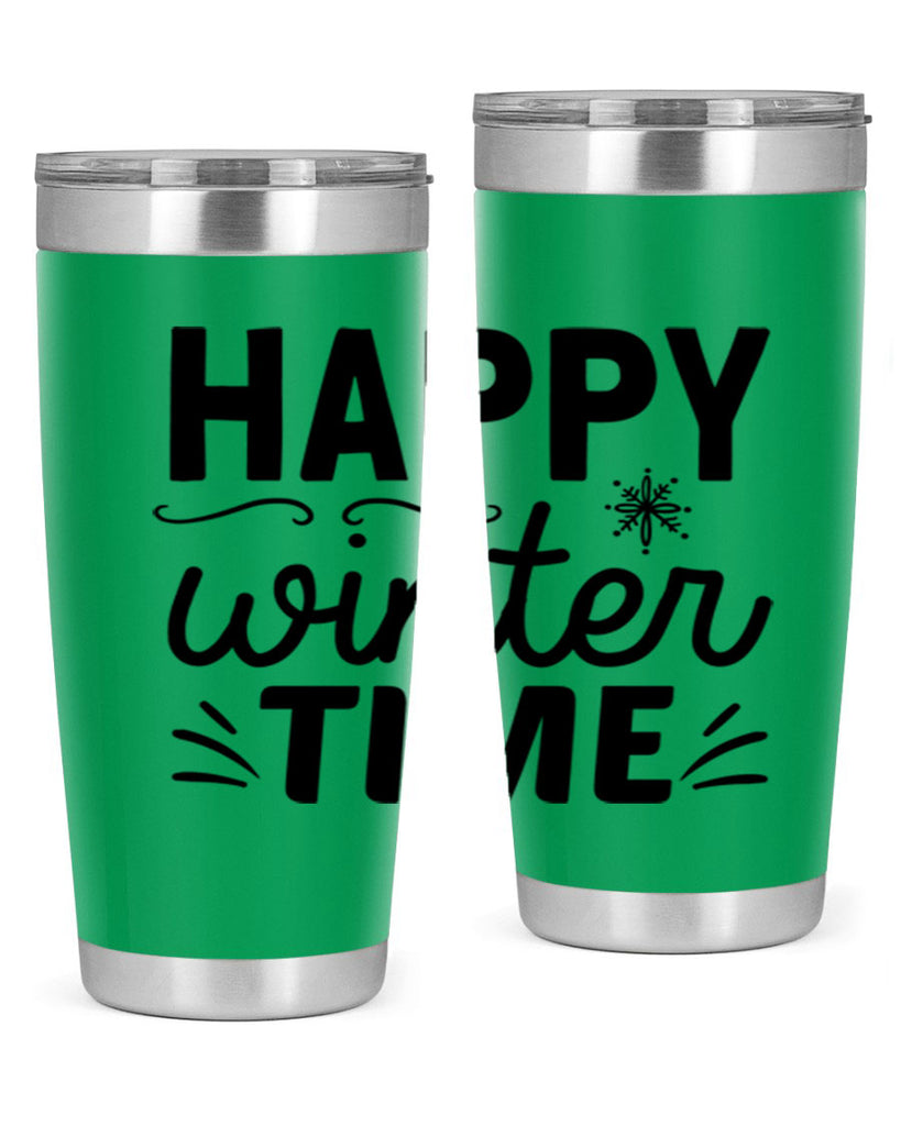 Happy Winter Time134#- winter- Tumbler
