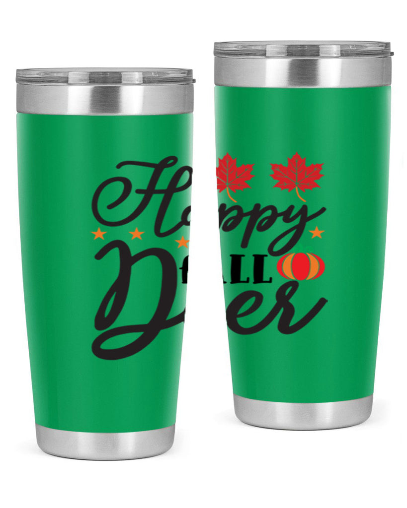 Happyfalldeer 254#- fall- Tumbler