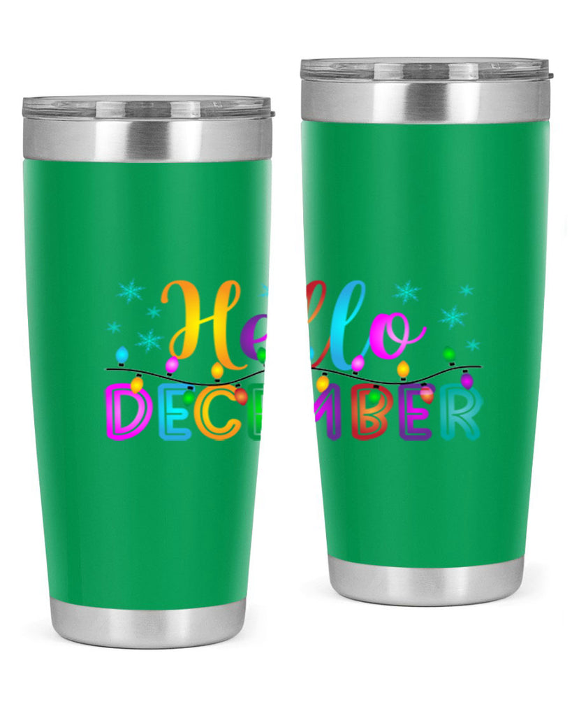 Hello December Winter 177#- winter- Tumbler