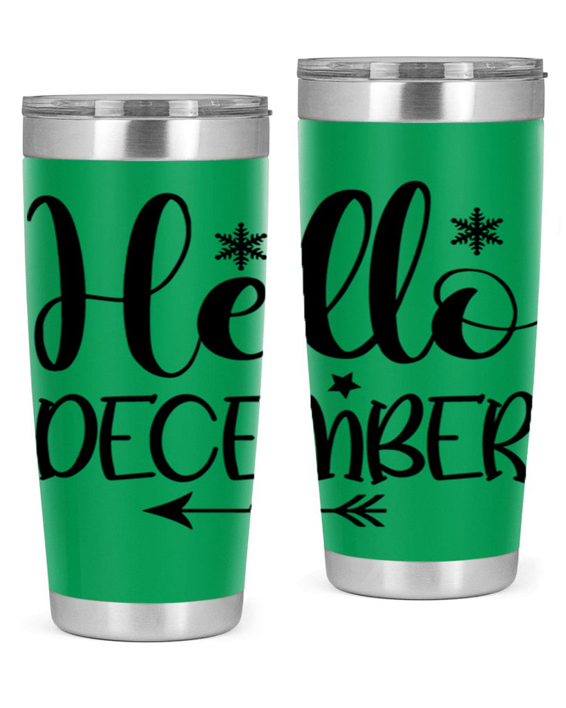 Hello December161#- winter- Tumbler