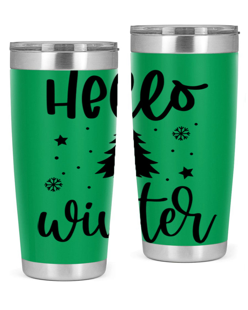 Hello Winter 162#- winter- Tumbler