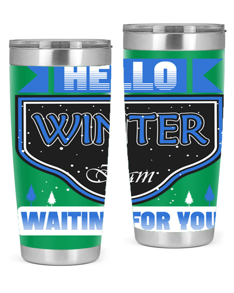 Hello Winter 164#- winter- Tumbler