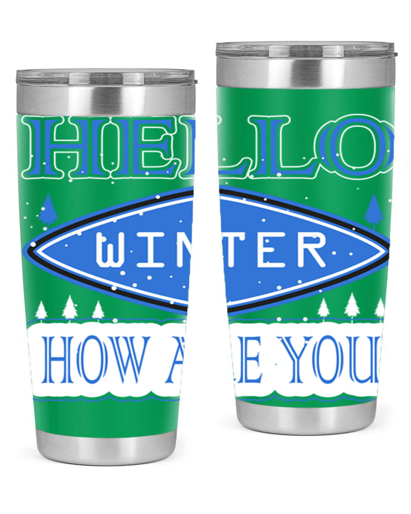 Hello Winter 165#- winter- Tumbler