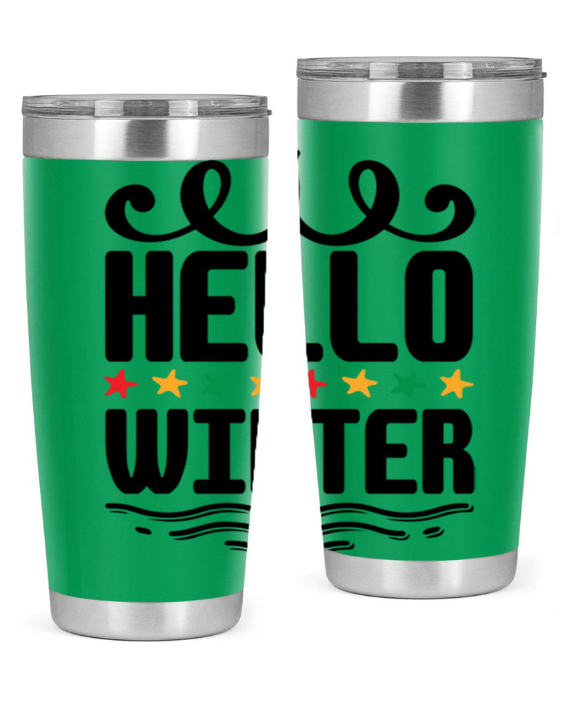 Hello Winter 185#- winter- Tumbler