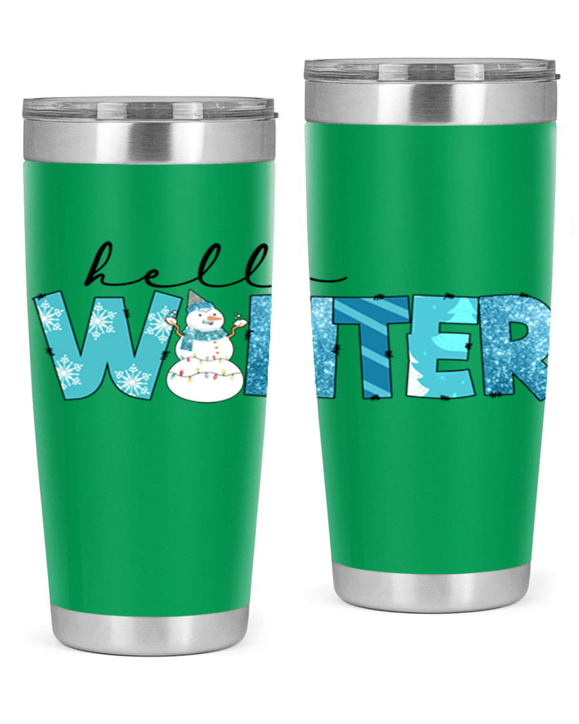 Hello Winter 188#- winter- Tumbler