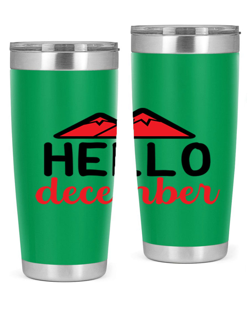 Hello december 160#- winter- Tumbler