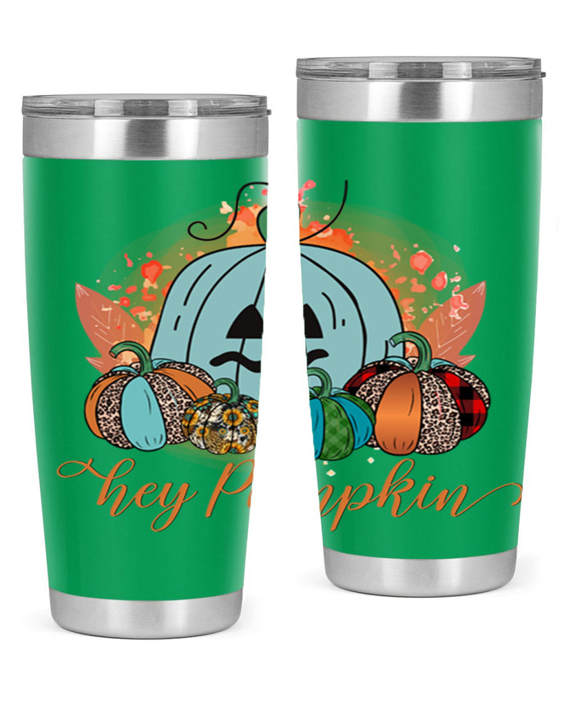 Hey Pumpkin 302#- fall- Tumbler