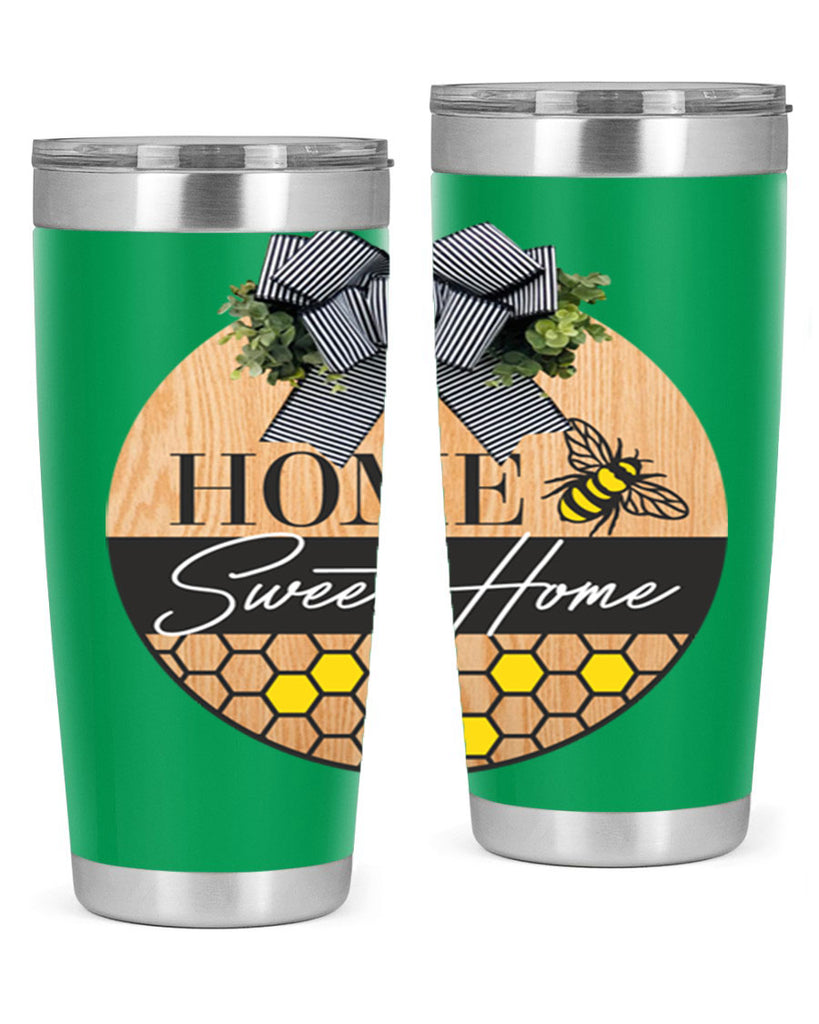 Home Sweet home bee and hive Mockup241#- spring- Tumbler