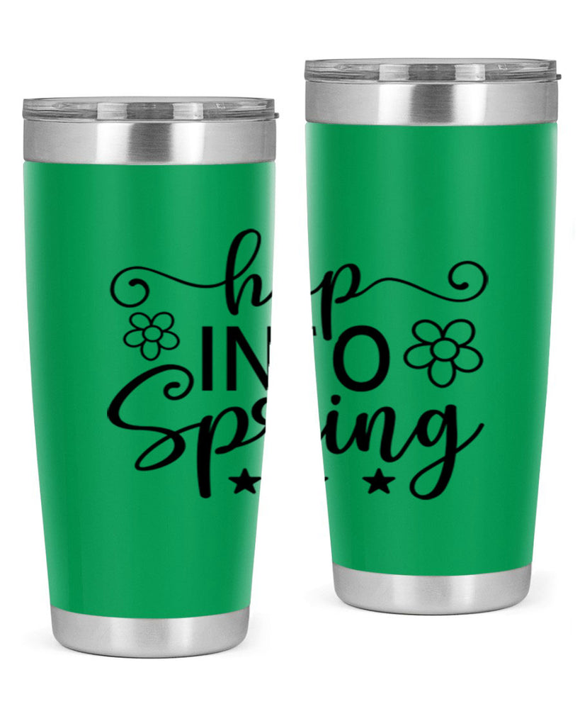 Hop into spring  252#- spring- Tumbler