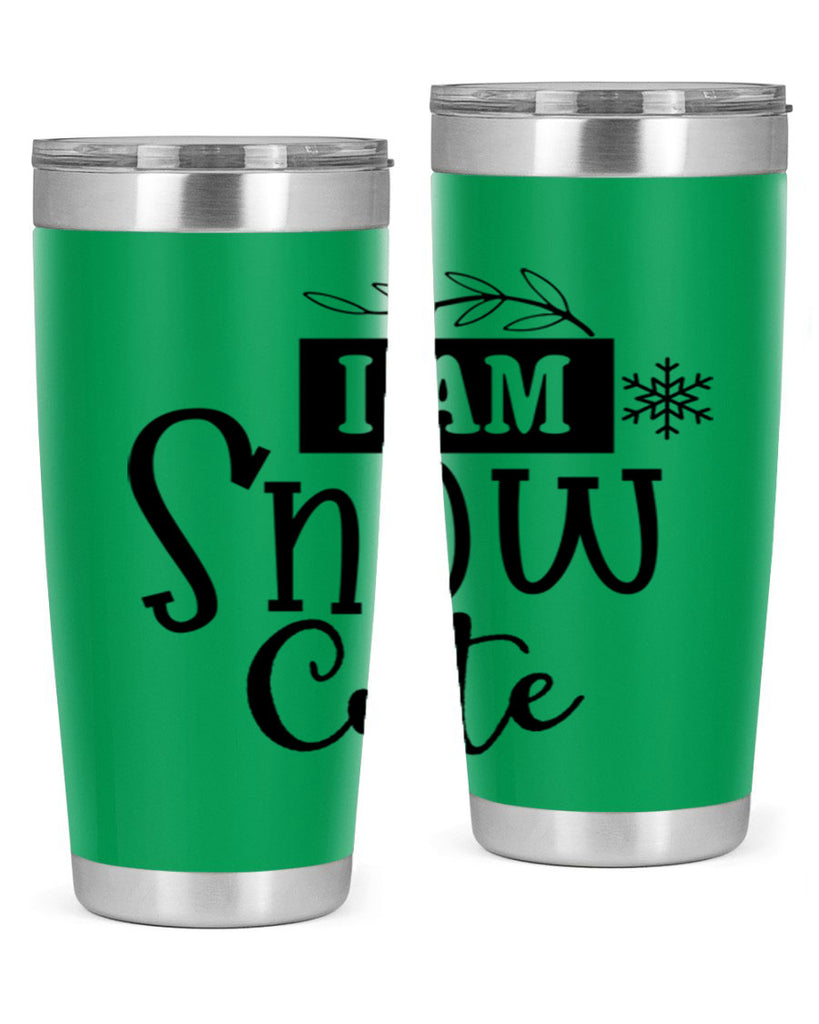 I Am Snow Cute 220#- winter- Tumbler
