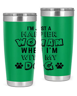 Im Just A Style 39#- dog- Tumbler