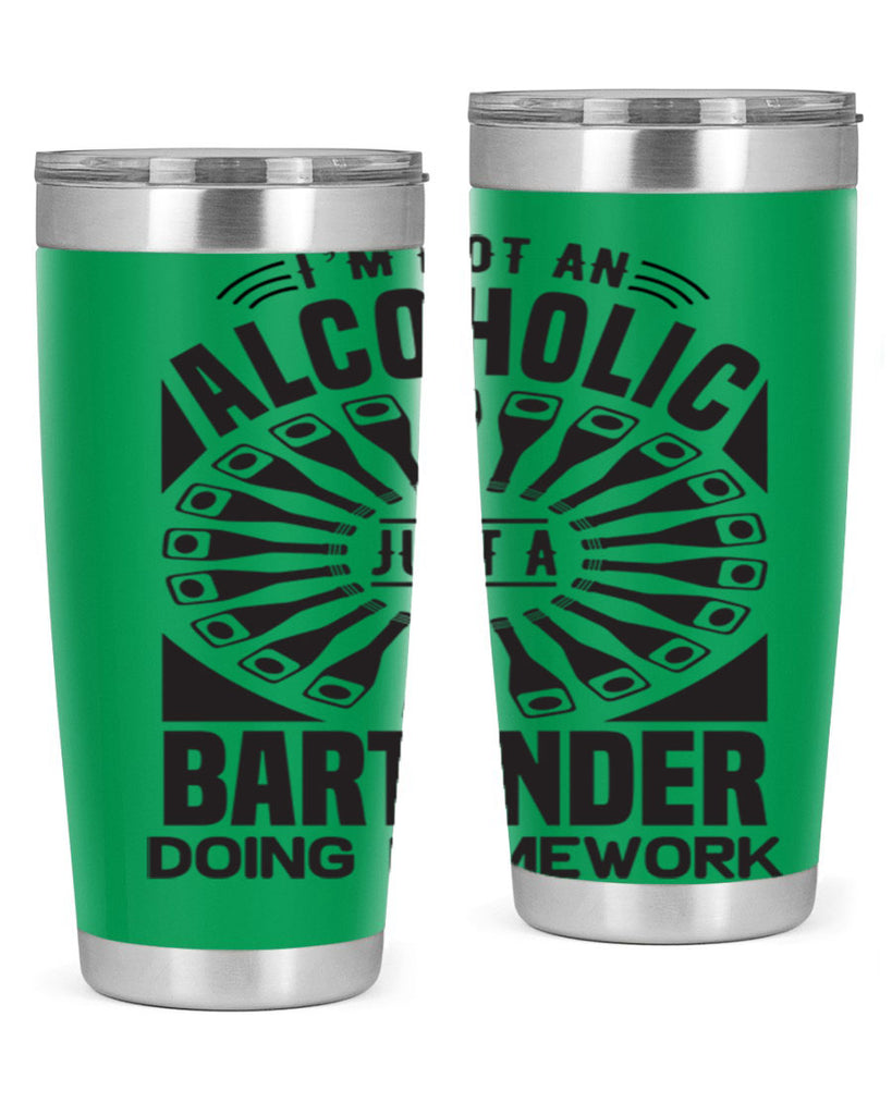 Im not an Style 18#- bartender- tumbler