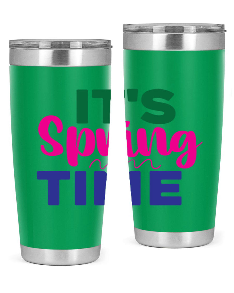 It's Spring Time 278#- spring- Tumbler