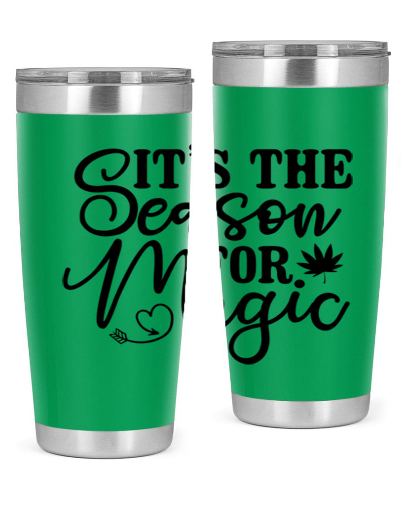 Its The Season For Magic 259#- winter- Tumbler