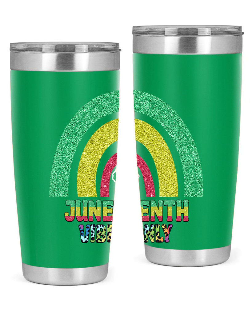 Juneteenth Vibes Only 5#- Juneteenth- tumbler