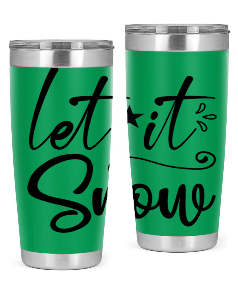 Let it snow 292#- winter- Tumbler