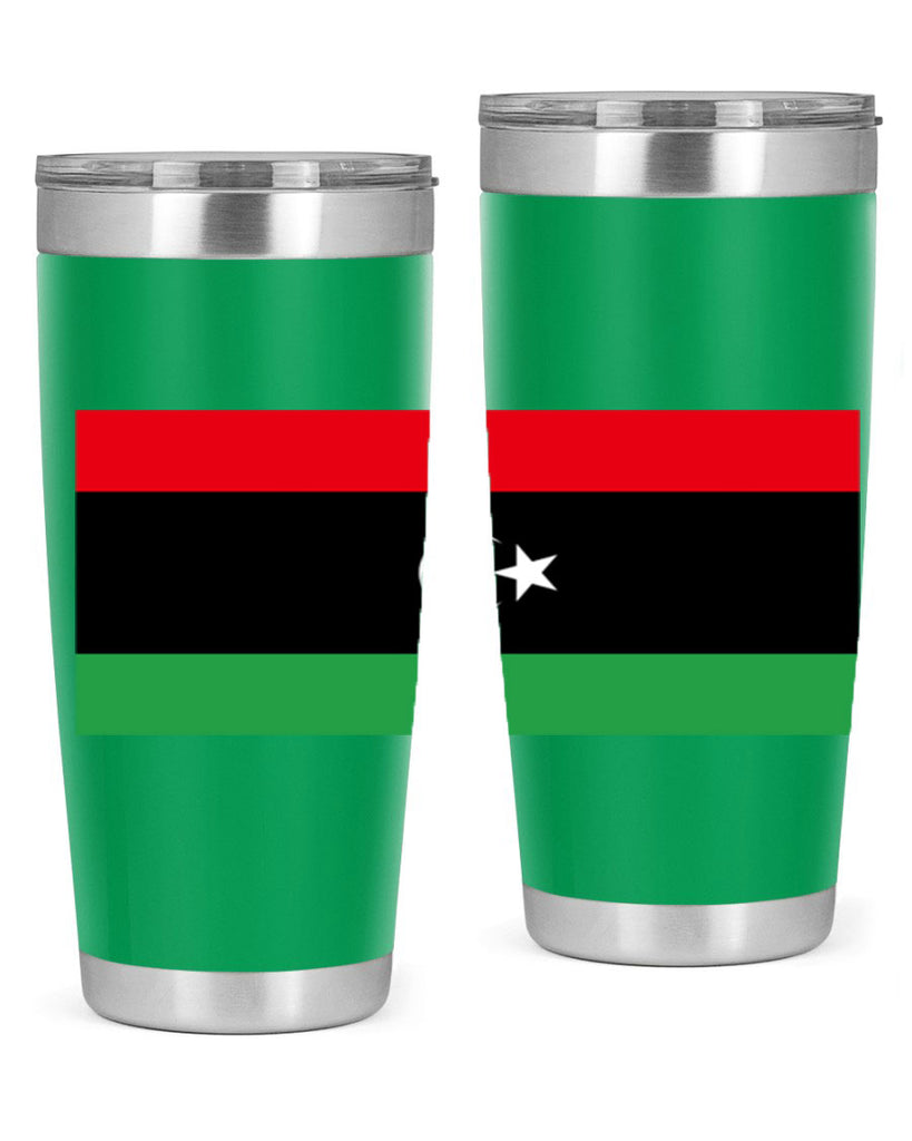 Libya 100#- world flags- Tumbler