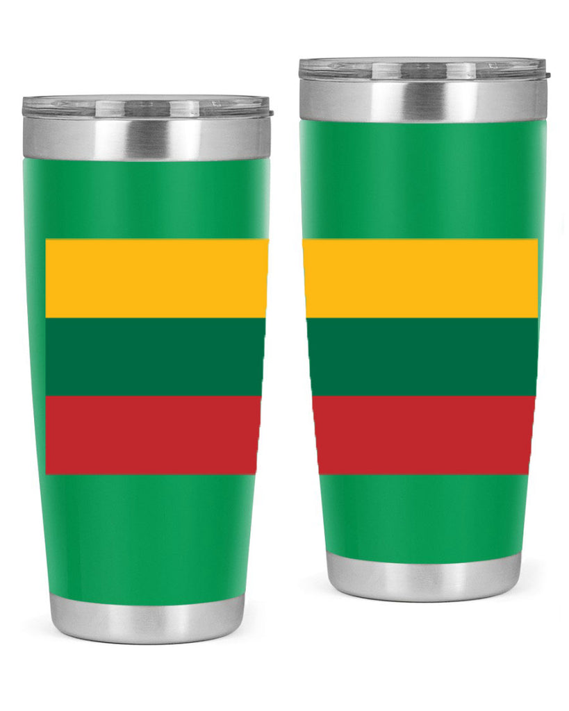 Lithuania 98#- world flags- Tumbler