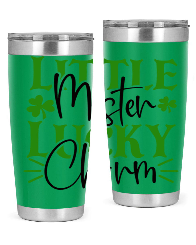 Little Mister Lucky Charm Style 153#- St Patricks Day- Tumbler