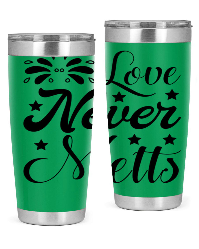 Love Never Melts 318#- winter- Tumbler