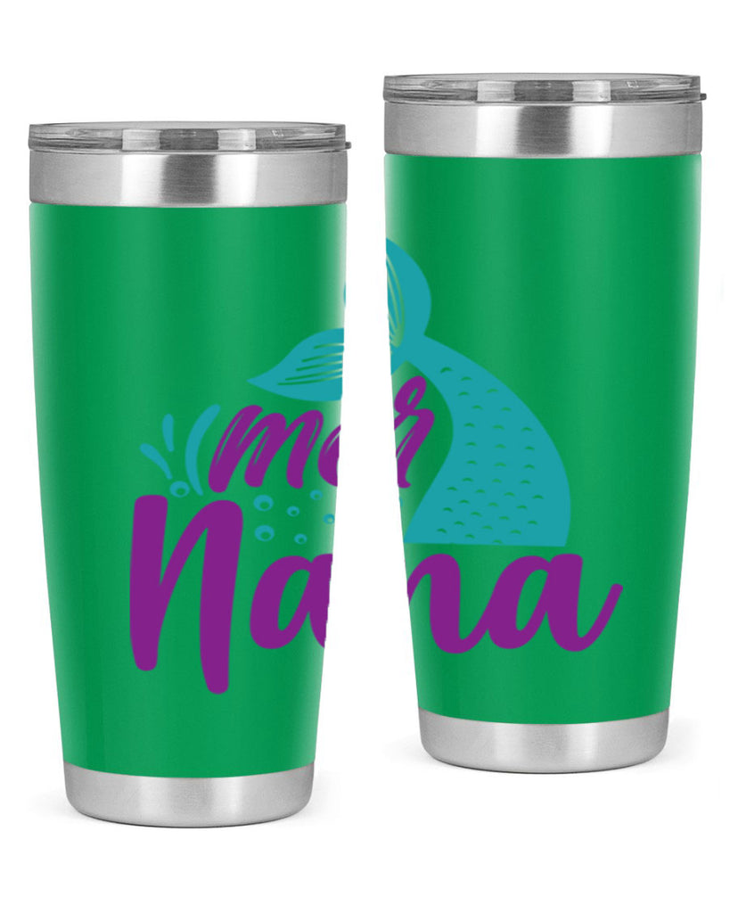 Mer Nana 343#- mermaid- Tumbler