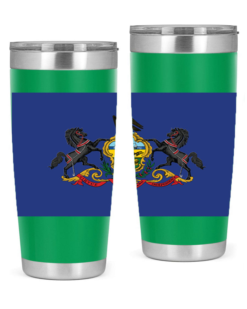 Pensilvania 14#- Us Flags- Tumbler