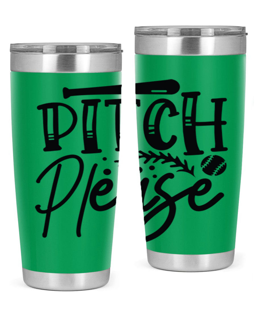 Pitch Please 2037#- baseball- Tumbler