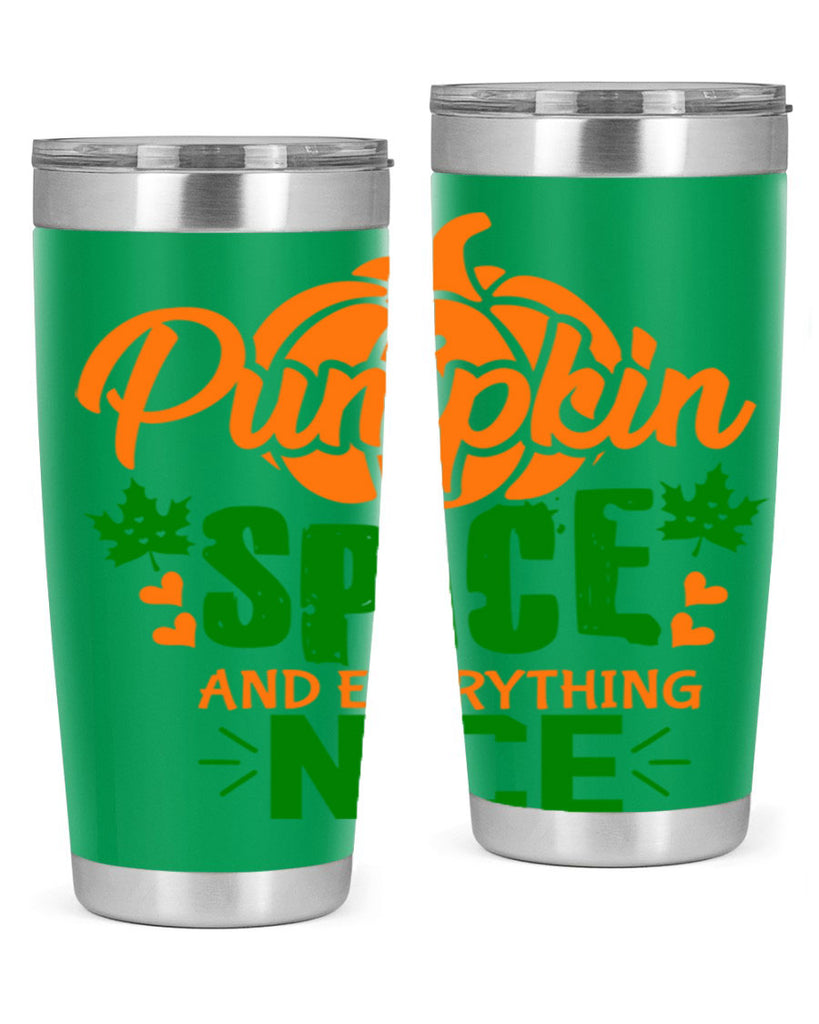 Pumpkin Spice and Everything Nice 538#- fall- Tumbler