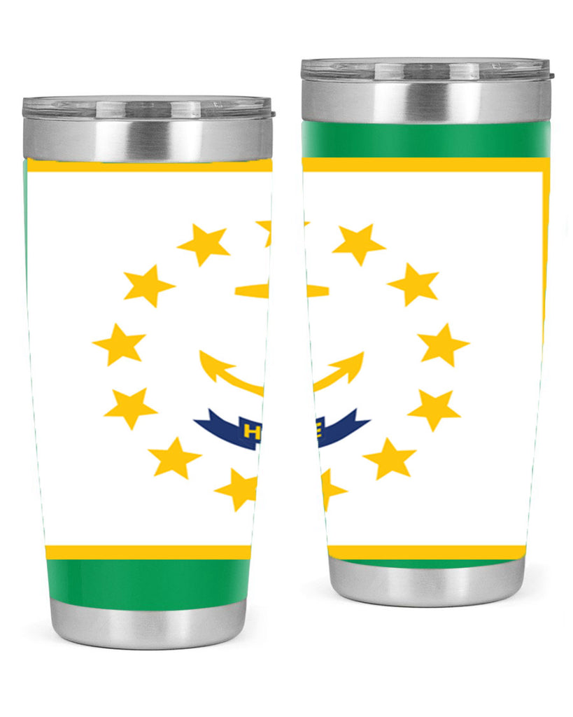 Rhode Island 13#- Us Flags- Tumbler