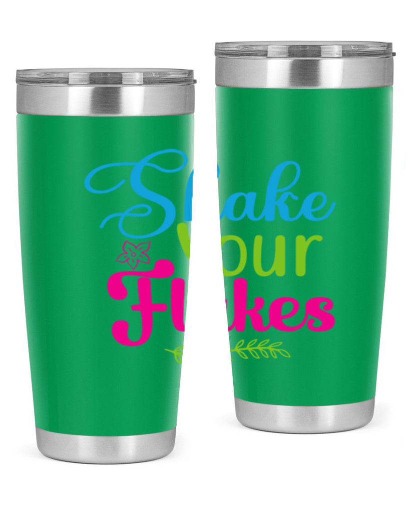 Shake Your Flakes 356#- winter- Tumbler