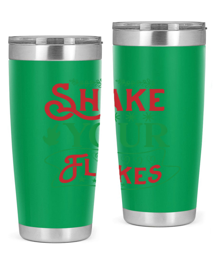 Shake Your Flakes 358#- winter- Tumbler