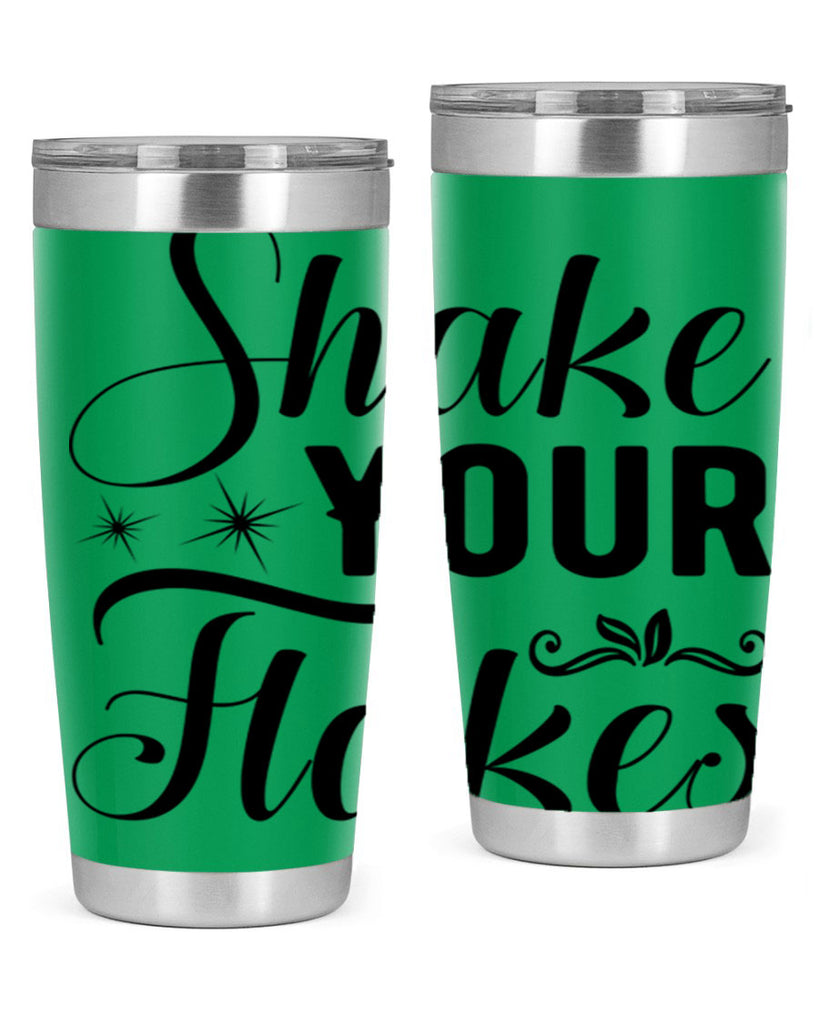 Shake Your Flakes 362#- winter- Tumbler