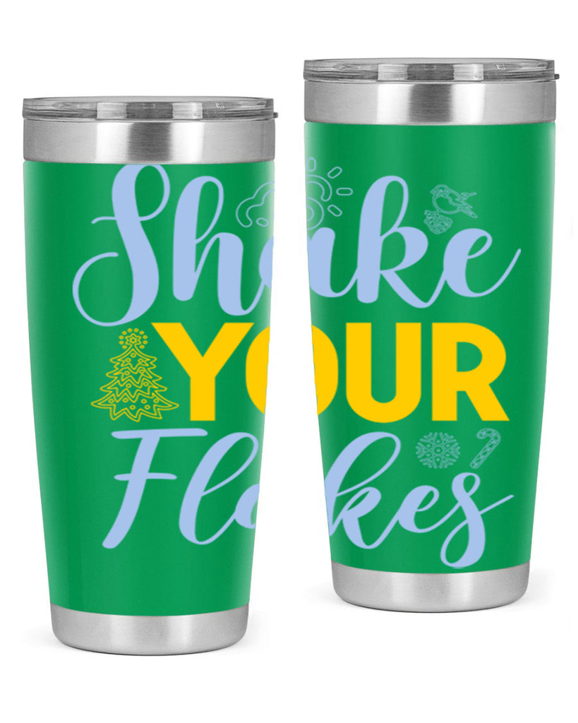 Shake your flakes361#- winter- Tumbler