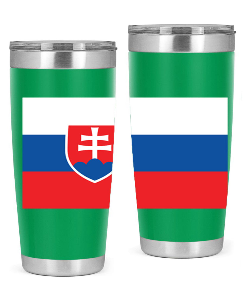 Slovakia 40#- world flags- Tumbler
