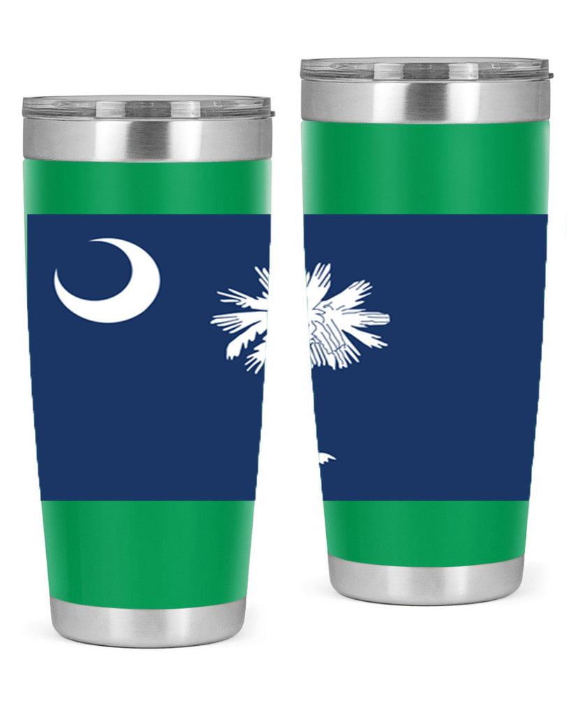 South Carolina 12#- Us Flags- Tumbler