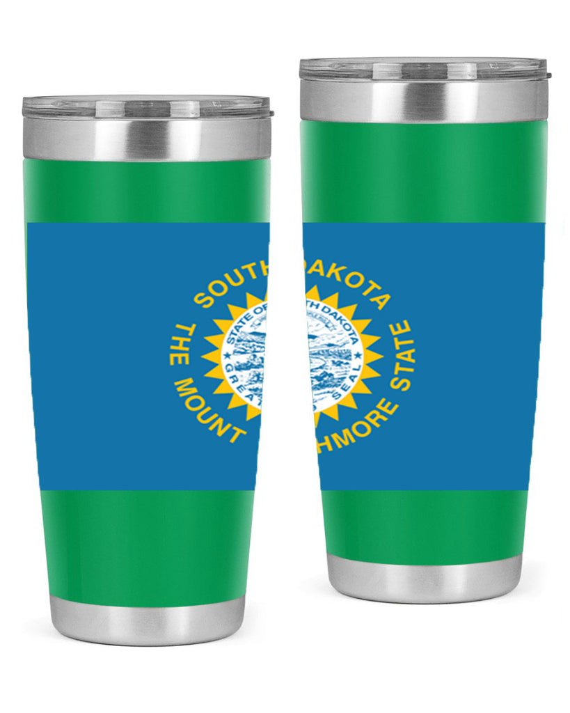 South Dakota 11#- Us Flags- Tumbler