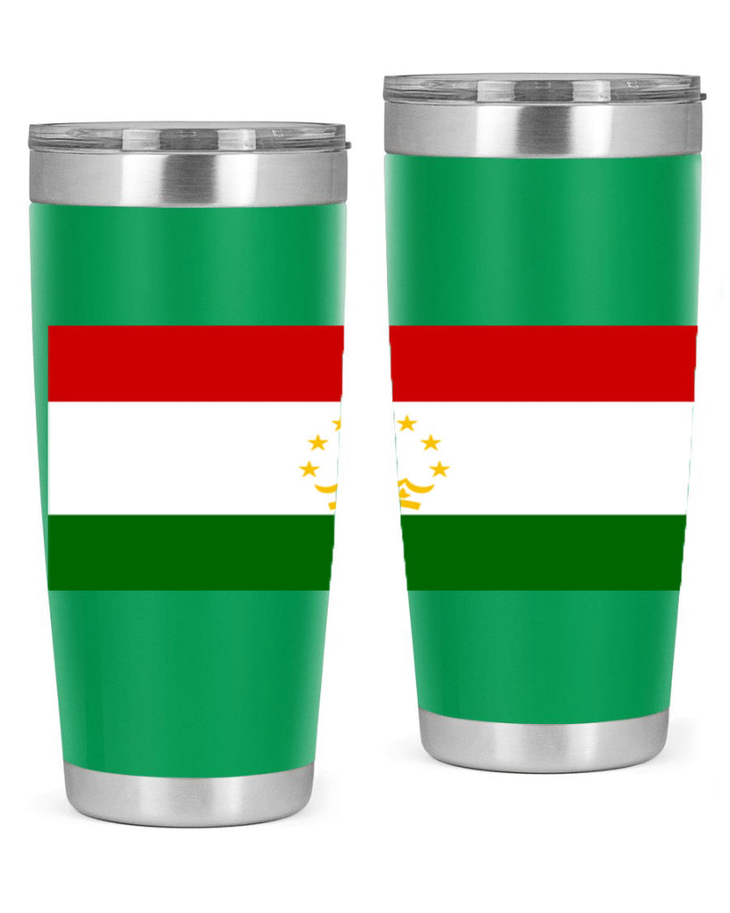 Tajikistan 25#- world flags- Tumbler