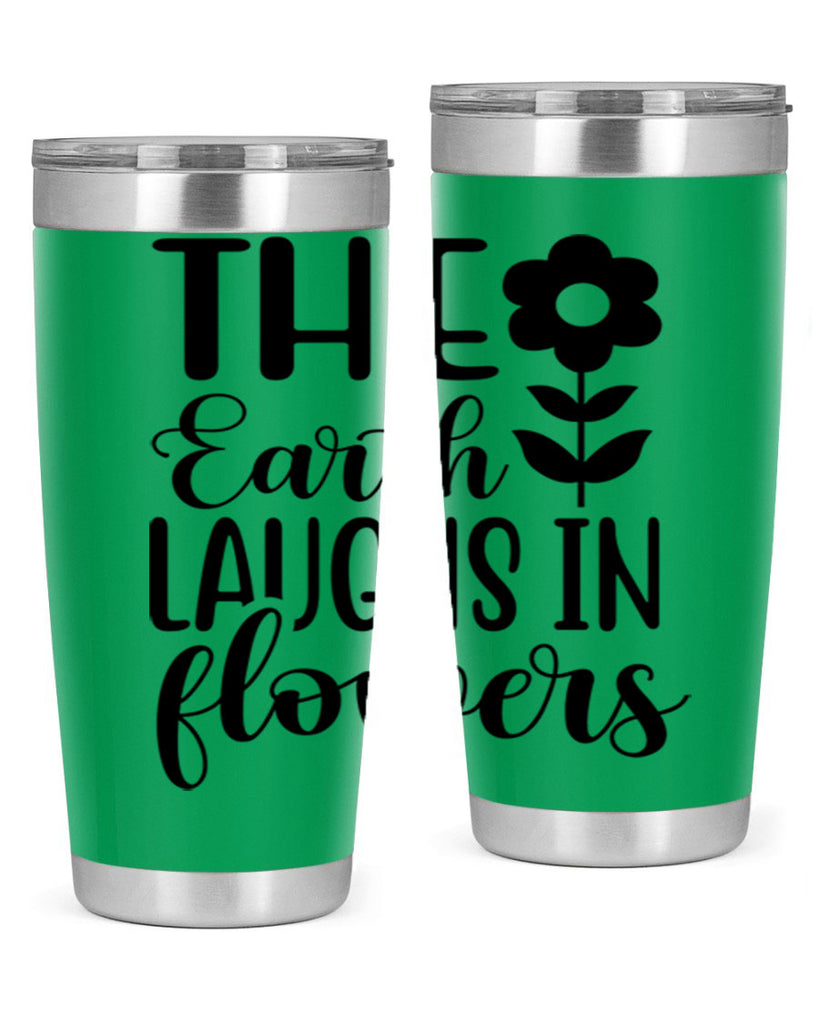 The earth laughs in flowers 548#- spring- Tumbler